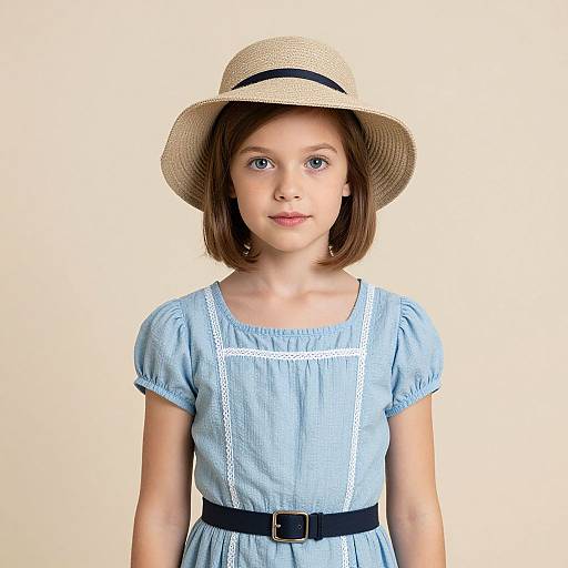 Realistic Abigail Adams Kid Costume