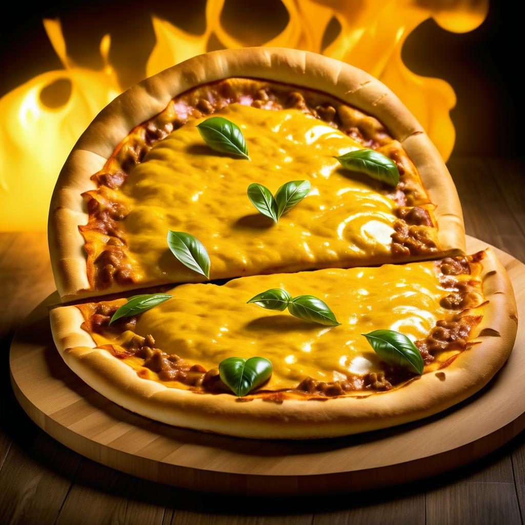 Masterpiece of Fusion Cuisine Curry Pizza