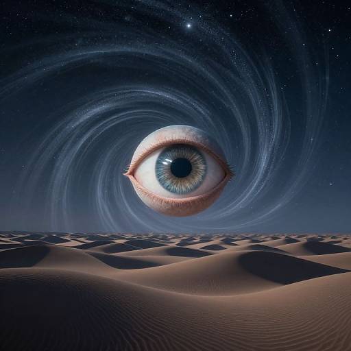 Cosmic Eye with Spiraling Time