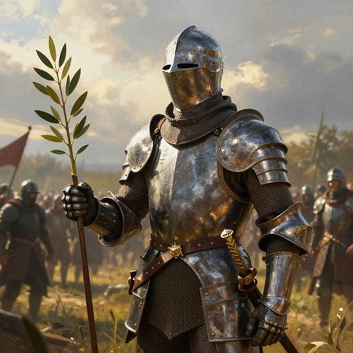 Peacemaker as Medieval Knight