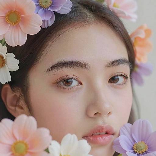 Surreal Mexican Thin Eyebrows Art