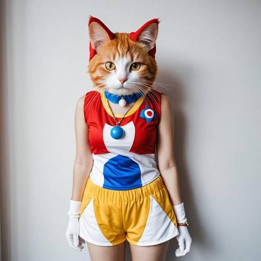 Cosplay Jibanyan Costume in Sexy Style