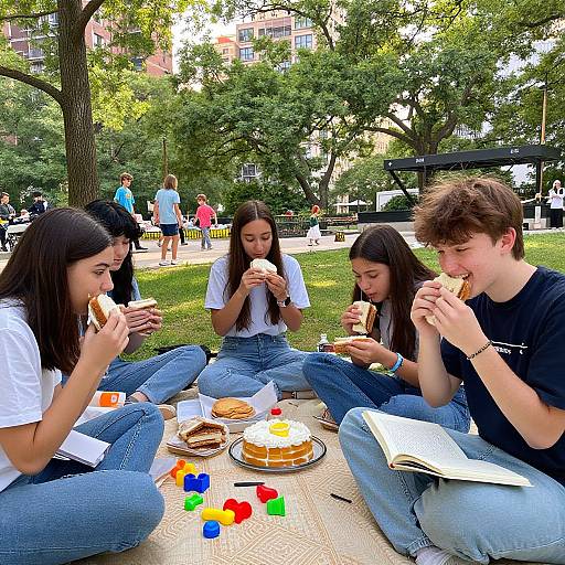 College Picnic in Scenic City Park