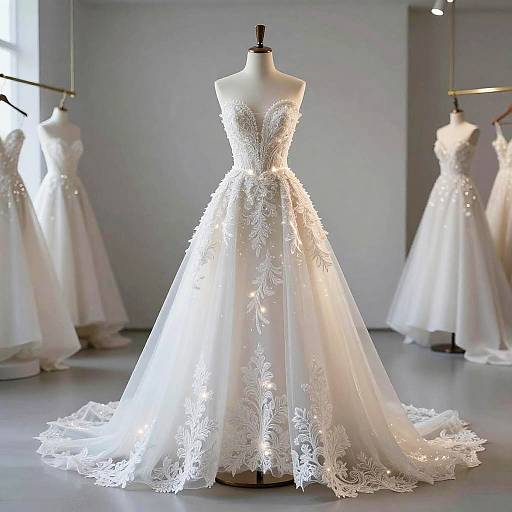 Futuristic Ethereal Wedding Dress Design