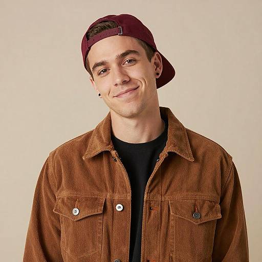 Casual Portrait of a Young Man