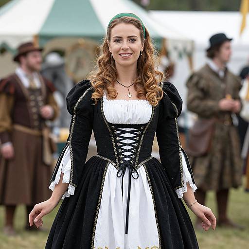 Renaissance Festival Woman in Costume