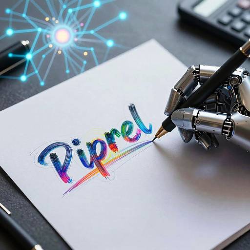 Futuristic AI Text-to-Image Art