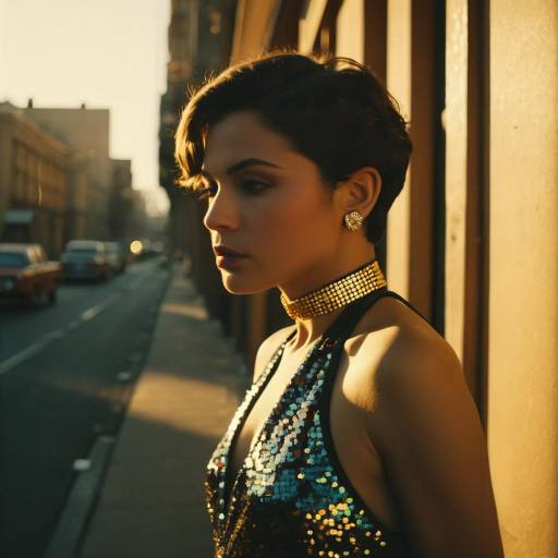 Urban Neon Fashion: A High-Style Scene