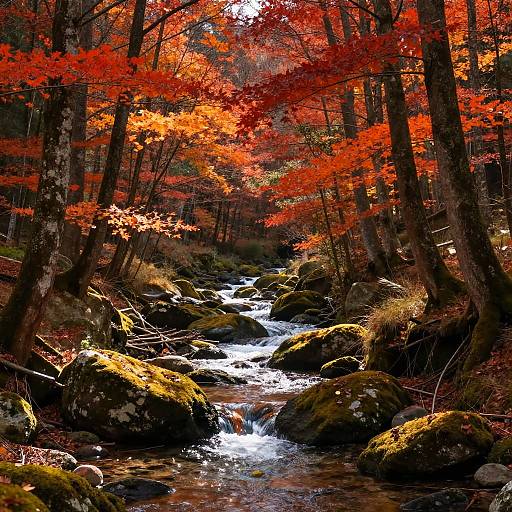 Autumn Apennine Forests in Fine Art