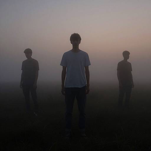 Sentient Fog Shaping Human Silhouettes