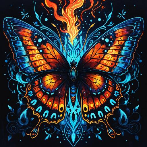Arcane Bioluminescent Butterfly Totem Arcane Bioluminescent Butterfly Totem