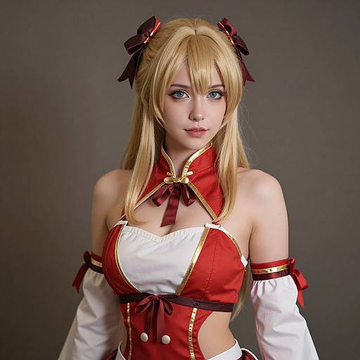 Realistic Gin Toudou Cosplay Woman