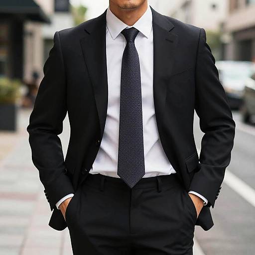 Confident Man in Professional Business Attire