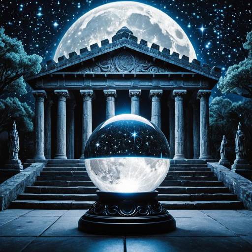 Mystical Selene in Celestial Crystal Ball Mystical Selene in Celestial Crystal Ball