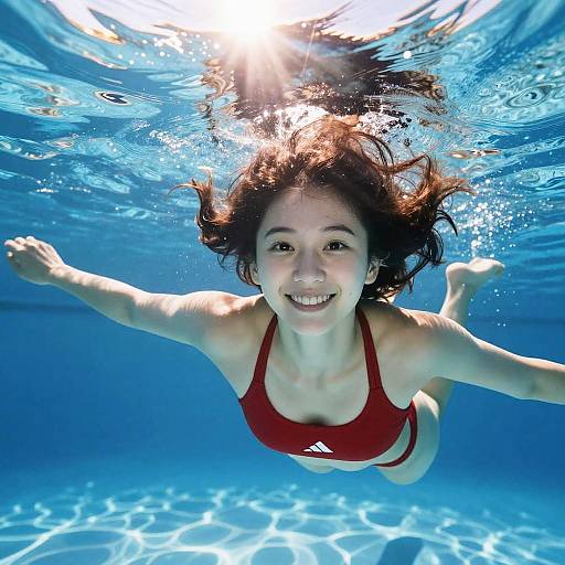 Ultra-Realistic Shojo Female Lifeguard