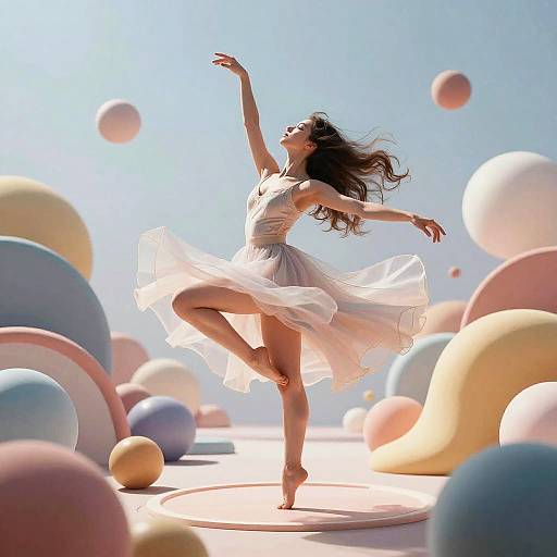 Surreal Dreamscape Dance Fantasy