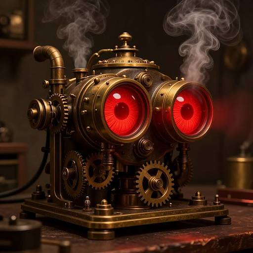 Steampunk Red Eye Generator