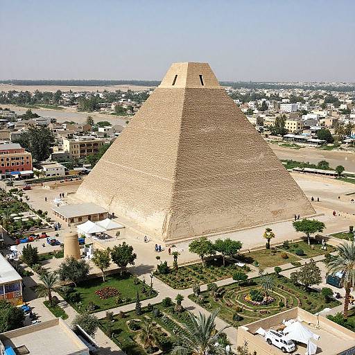 8K Realistic Ancient Mesopotamian Cityscape