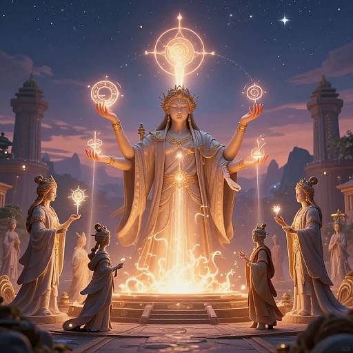 Divine Creator Crafting Godly Entities