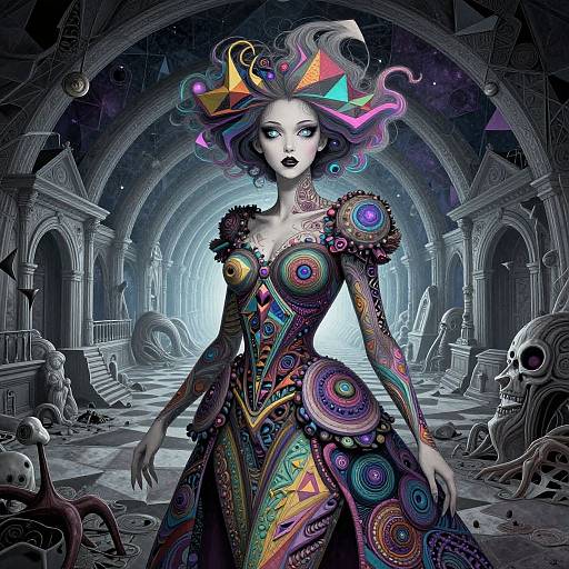 Junji Ito Inspired Surreal Elegance