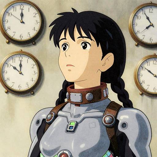 Motoko Kusanagi Cybernetic Portrait