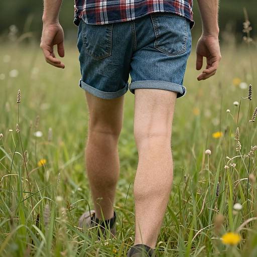 Walking Through Tallgrass Meadow