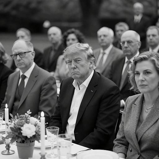 Intense Moment at Outdoor Gathering