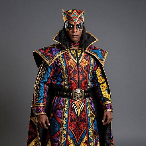 Brother Voodoo Costume Portrait
