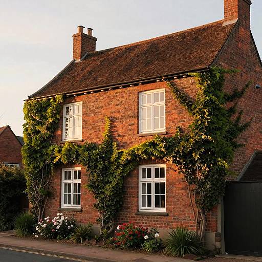 Cozy Vine-Covered Hillside House