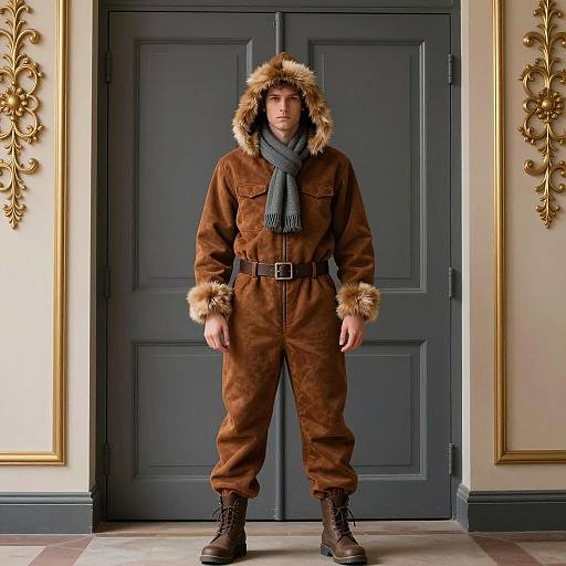 Photorealistic Insulated Coveralls Costume