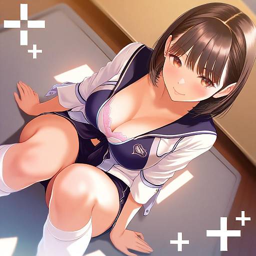 Illustration of Anegasaki nene, love plus in the style of Infinote