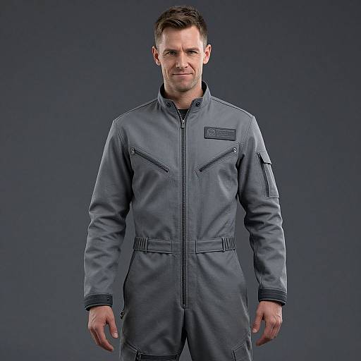 Sci-Fi Portrait of Tall Man