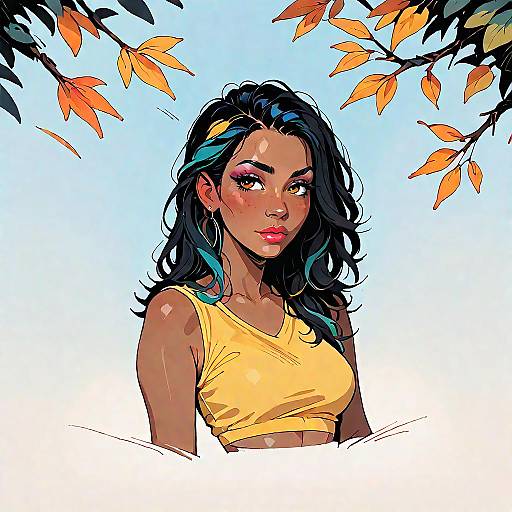 Cinematic Woodland Fashion Photography