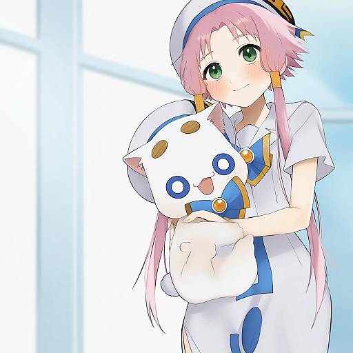 Illustration of Aria pokoteng, aria (manga) in the style of Toriniku senshi chikinman