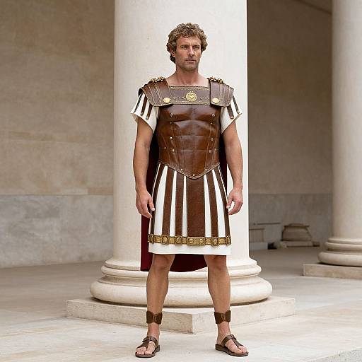 Greek Senator in Roman Attire