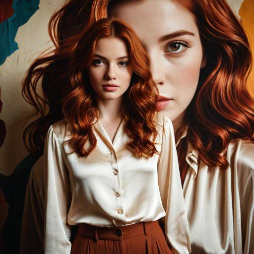 Realistic Portrait of a Young Woman