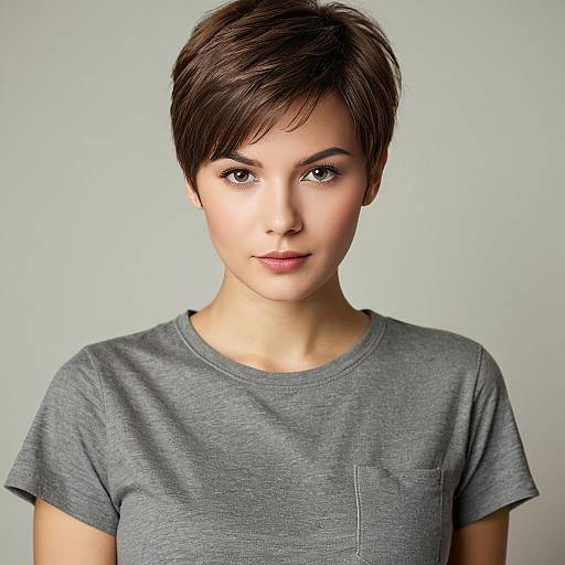 Photorealistic Portrait of Young Woman