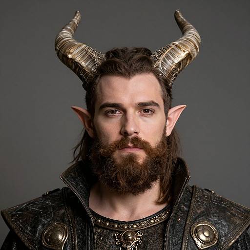 Morgus Magnificent Horned Costume