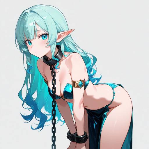 Iridescent Cowgirl with Emerald Eyes Iridescent Cowgirl with Emerald Eyes