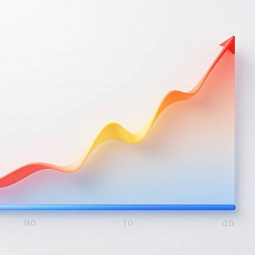 Colorful Streamchart with Smooth Ribbons