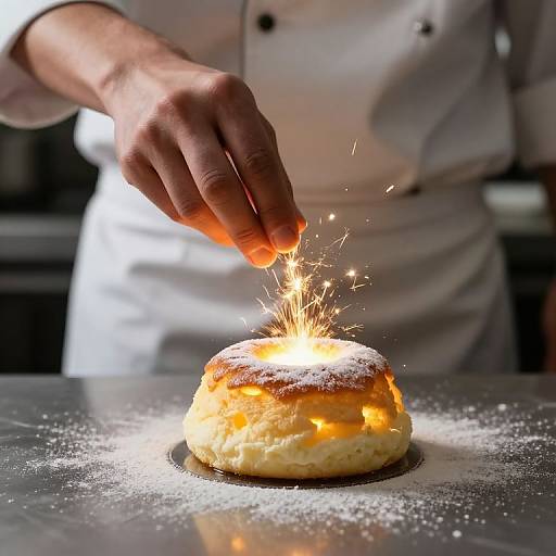 Ethereal Chef Ladling Golden Sparks