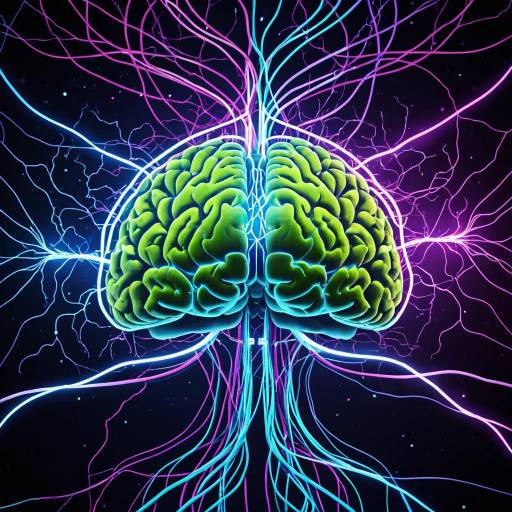 Bioelectromagnetism Brain and Heart Illustration
