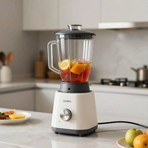 Vibrant Colors in Modern Kitchen