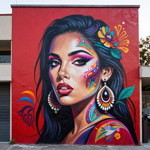Vibrant Urban Mural by Fin DAC