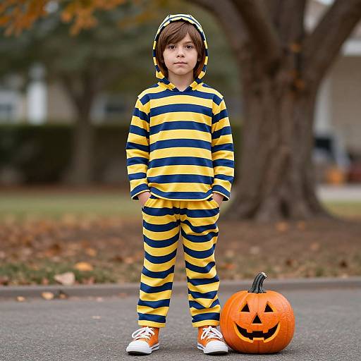 Halloween Cosplay: Jack-o'-Lantern Costume