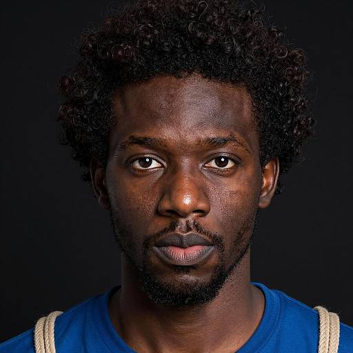 Striking Portrait of a Black Man