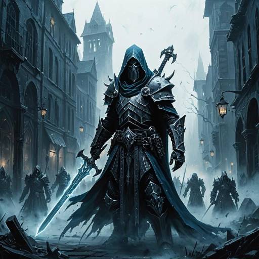 Nether Shadow Assassin in Foggy City