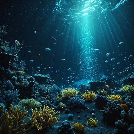 Ethereal Ocean Exploration in 32k Render