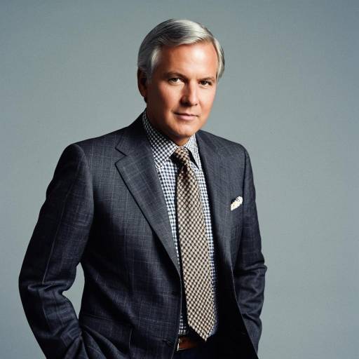 Dapper 1970s Tom Brokaw Cosplay Outfit