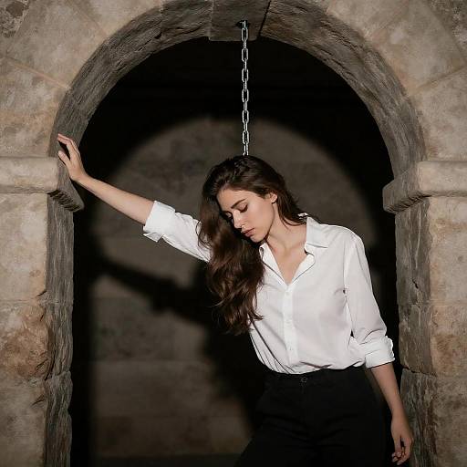 Captive in Shadows: A Woman's Struggle